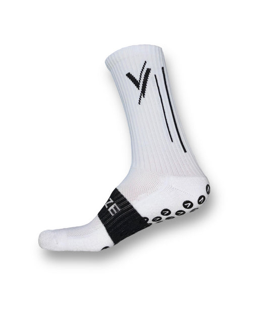 Premium Grip Socks - White